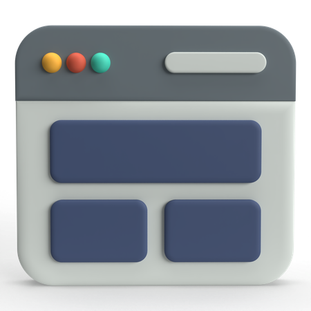 Interface  3D Icon