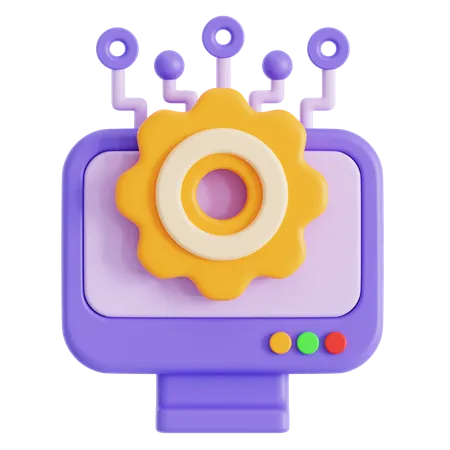 Interface API  3D Icon