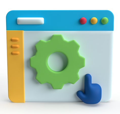 Interface utilisateur  3D Icon