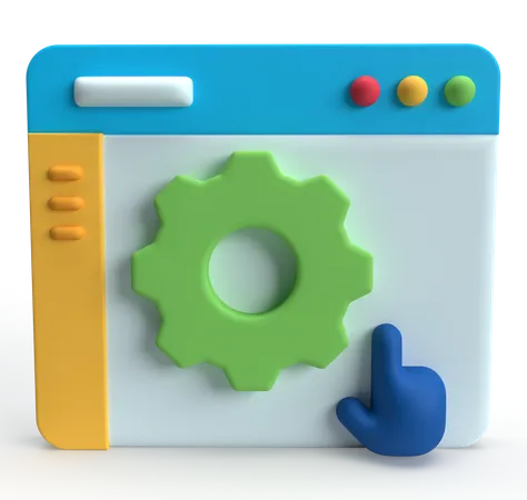 Interface utilisateur  3D Icon