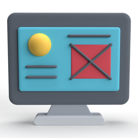 Interface utilisateur  3D Icon