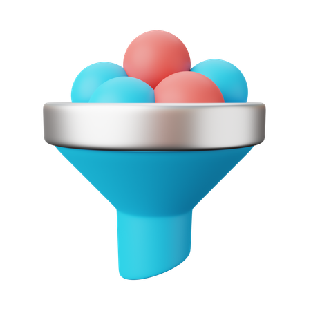 Interface utilisateur de filtre de contenu  3D Icon