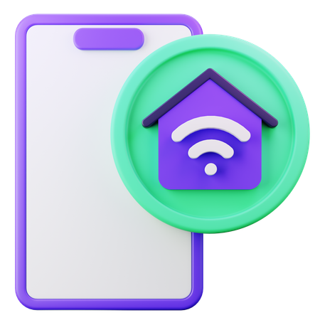 Interfaz de control de hogar inteligente para una gestión sencilla  3D Icon