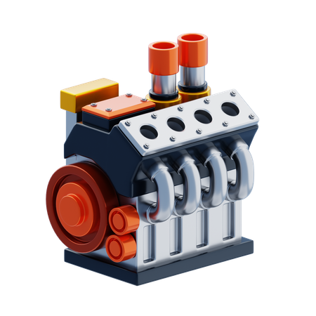 Internal Combustion Engine (ICE)  3D Icon