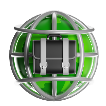International Business  3D Icon