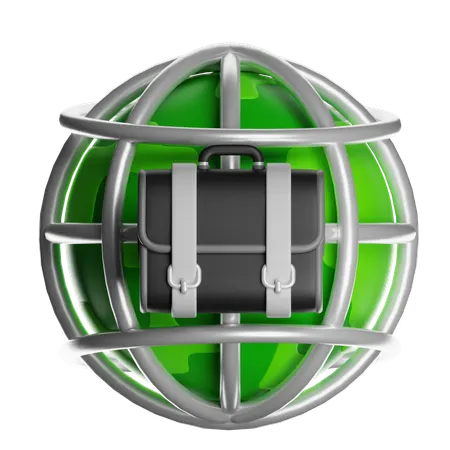 International Business  3D Icon