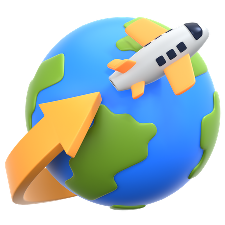 国際的戦い  3D Icon