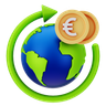 international money emoji 3d