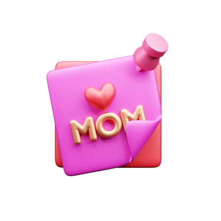International Mothers Day  3D Icon