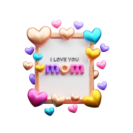 International Mothers Day  3D Icon