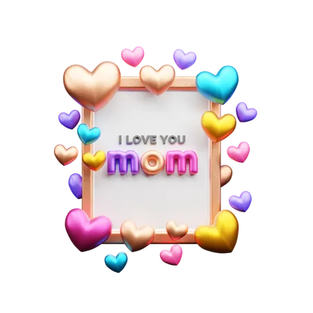 International Mothers Day  3D Icon