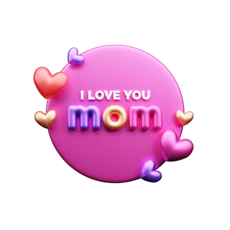 International Mothers Day  3D Icon