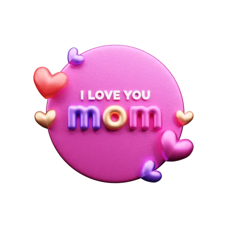 International Mothers Day  3D Icon