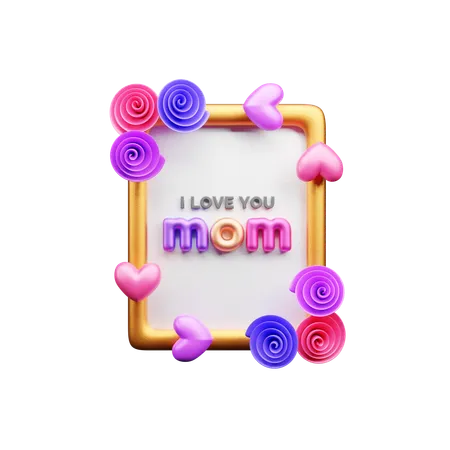 International Mothers Day  3D Icon