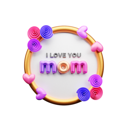 International Mothers Day  3D Icon