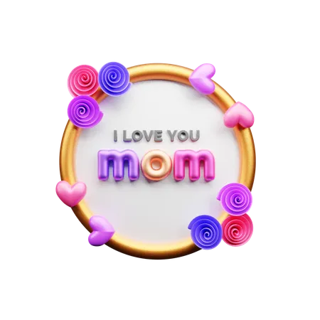 International Mothers Day  3D Icon