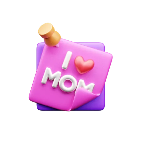 International Mothers Day  3D Icon