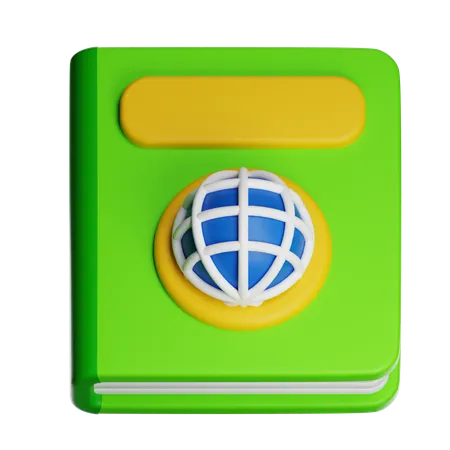 International Passport  3D Icon