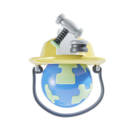 International Service  3D Icon