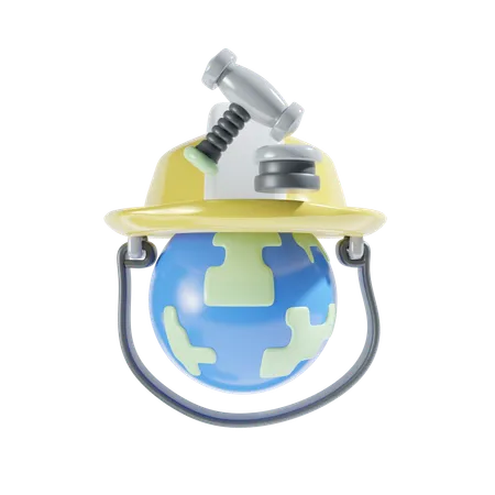 International Service  3D Icon