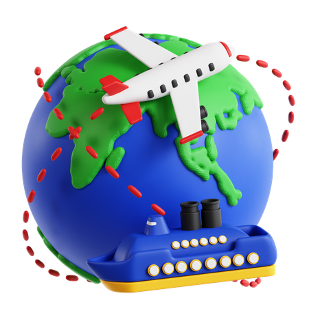 International Trade  3D Icon