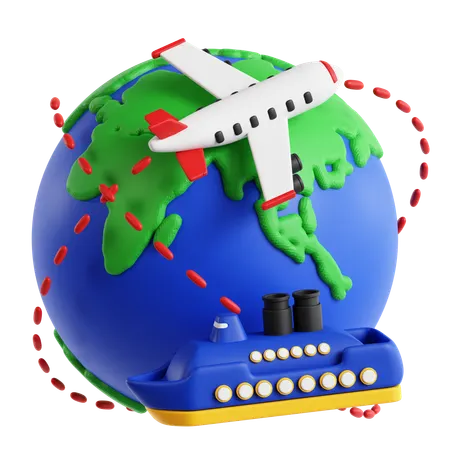International Trade  3D Icon