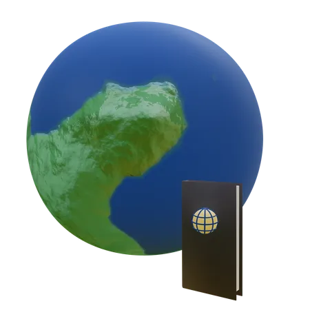 International Trip  3D Icon
