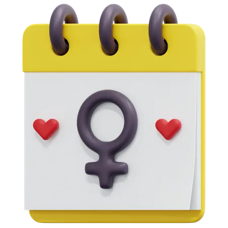 International Women Day  3D Icon