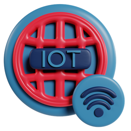 Interner Of Thing And Smart Technology Concept  3D Icon