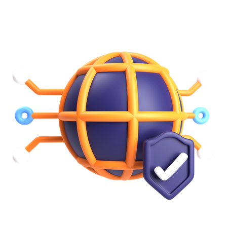 Internet  3D Icon