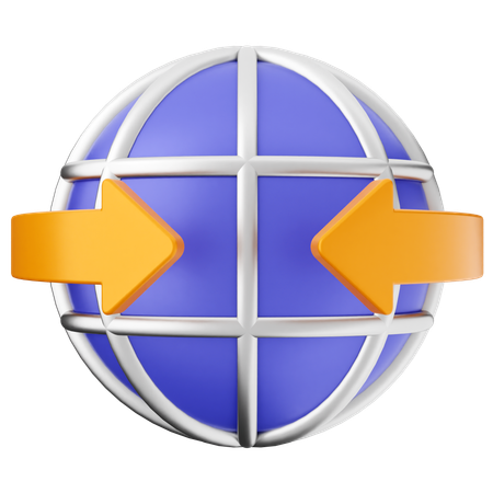 Internet  3D Icon