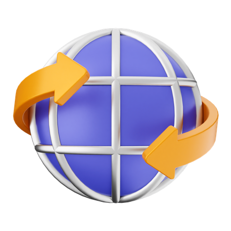 Internet  3D Icon