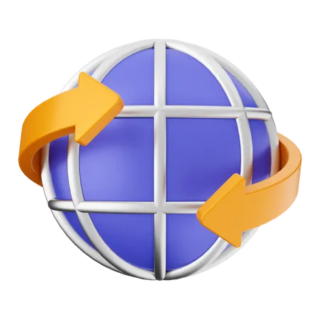 Internet  3D Icon