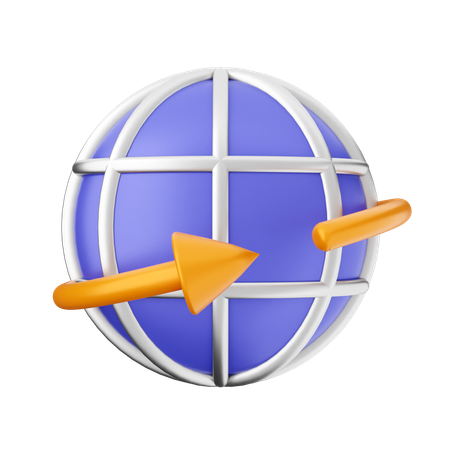 Internet  3D Icon