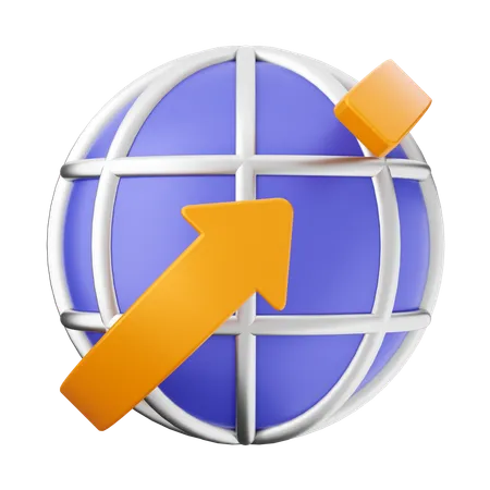 Internet  3D Icon