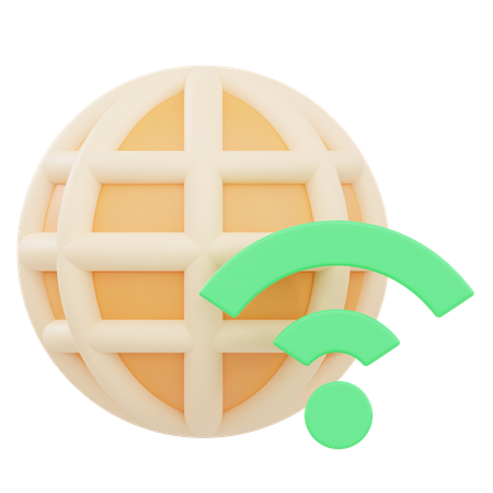 Internet  3D Icon