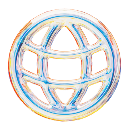 Internet  3D Icon