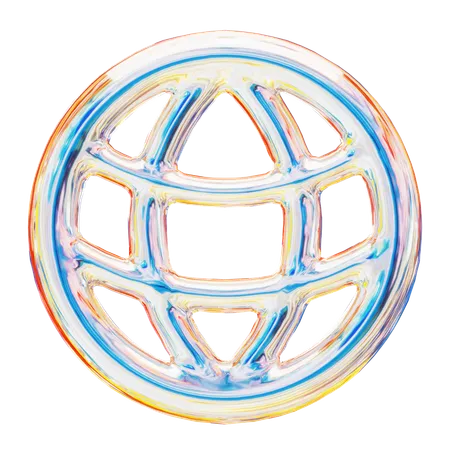 Internet  3D Icon