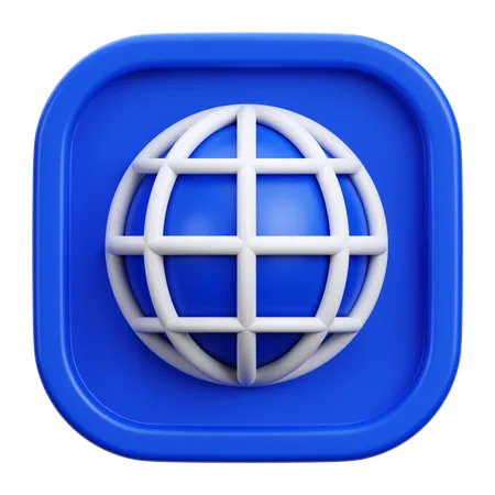 Internet  3D Icon