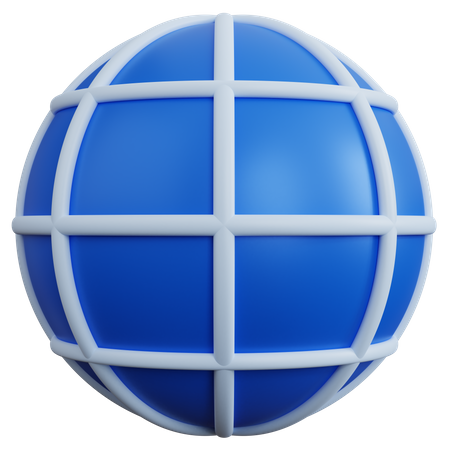 Internet  3D Icon