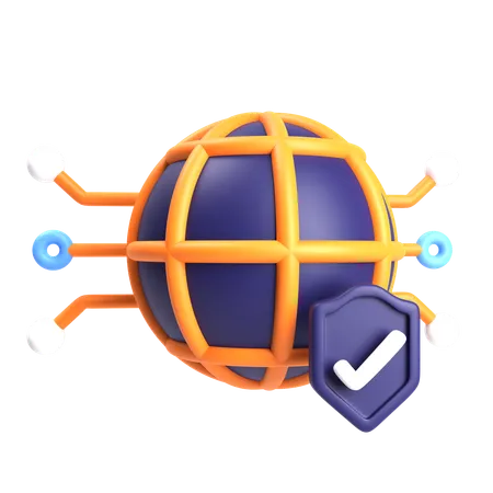 Internet  3D Icon