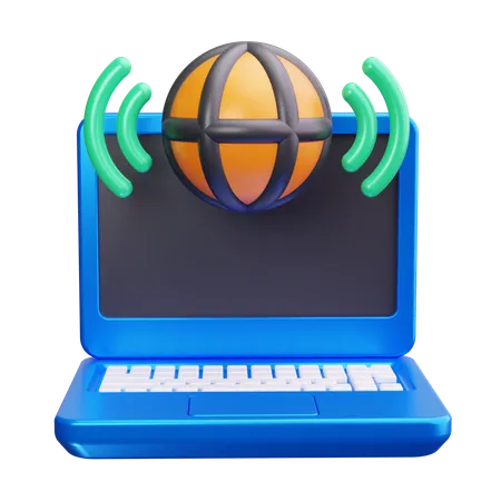 Internet  3D Icon