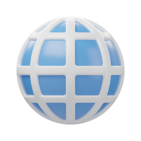 Internet  3D Icon