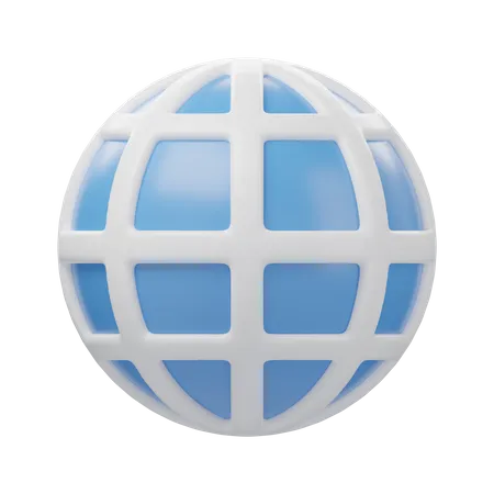 Internet  3D Icon