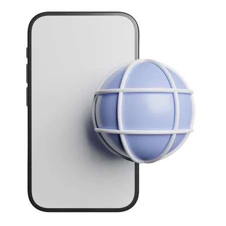 Internet  3D Icon