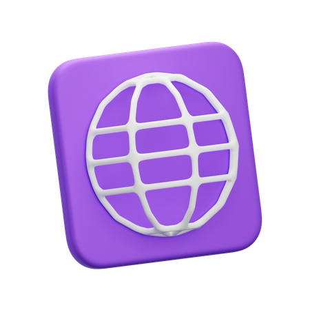 Internet  3D Icon