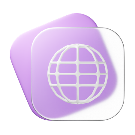 Internet  3D Icon