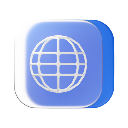 Internet  3D Icon