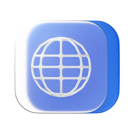 Internet  3D Icon