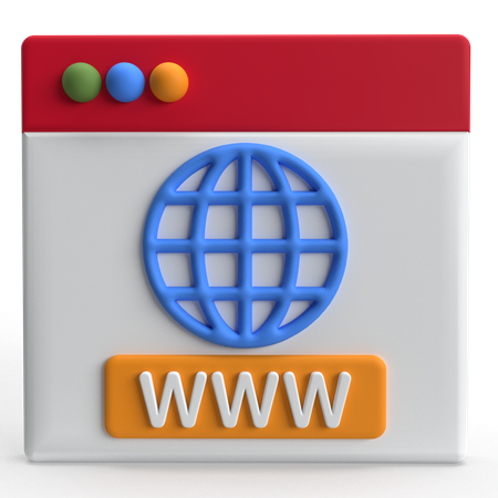 Internet  3D Icon